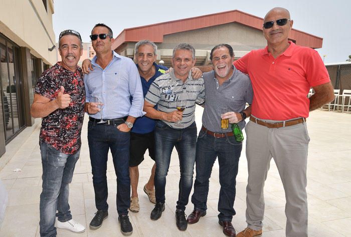 08/08/2017LAS PALMAS DE GRAN CANARIA. Homenaje por sus 40 años como técnico de fútbol sala Jesús Mendez. FOTO: J. PÉREZ CURBELO