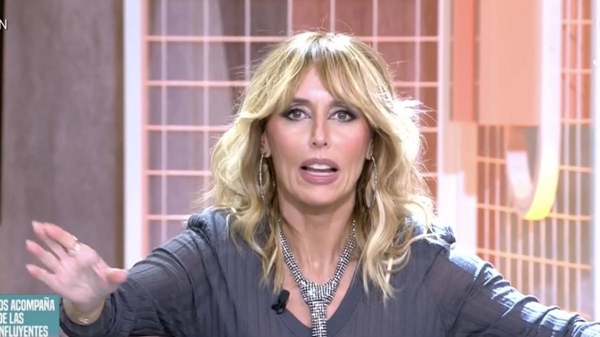 Emma García, este domingo en 'Fiesta'.