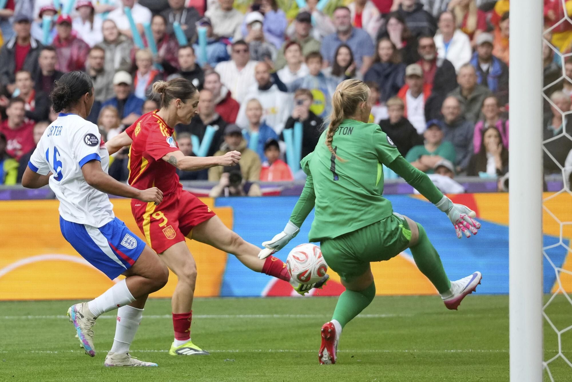 Final de la Eurocopa: España - Inglaterra, en imágenes.