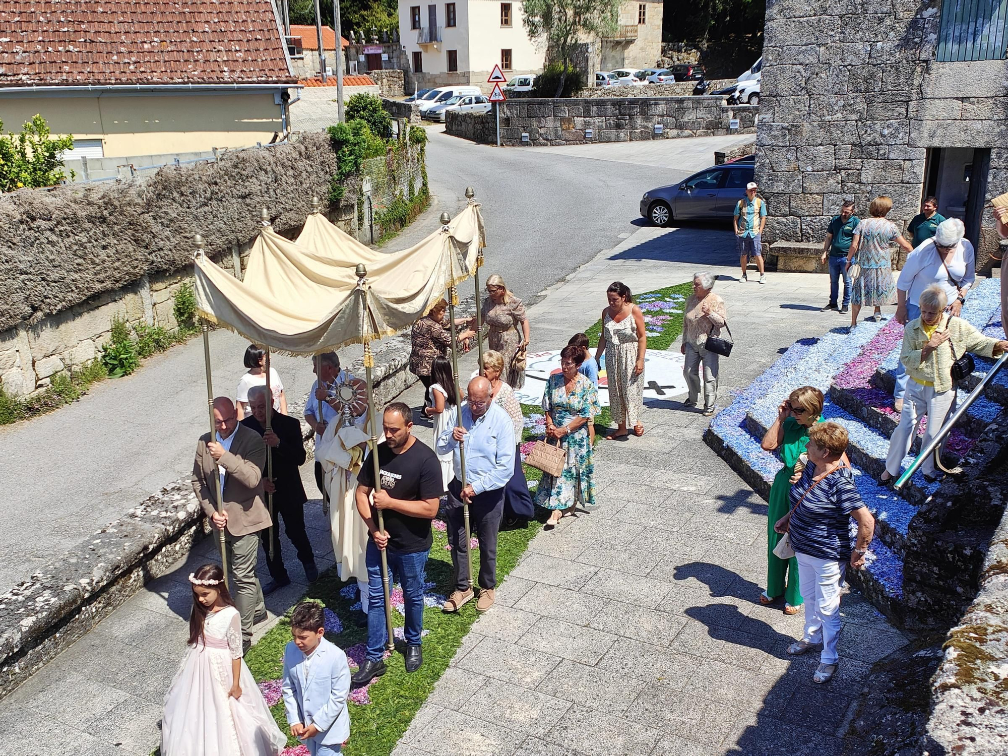 El Corpus Christi de San Martiño en Moaña