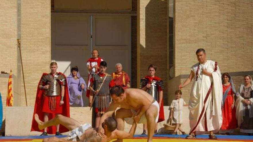 Lucha clásica en el Teatro Romano