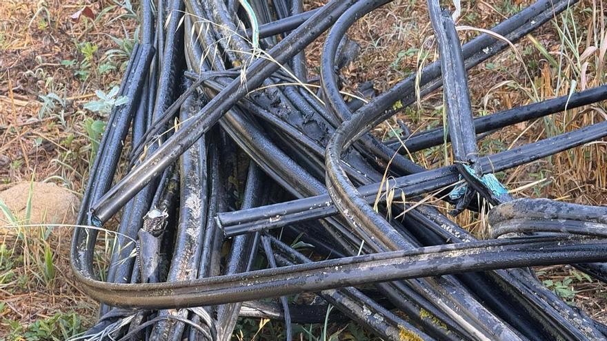 Sant Miquel de Campmajor demana a Telefónica que retiri les línies en desús per evitar més robatoris de cable al poble