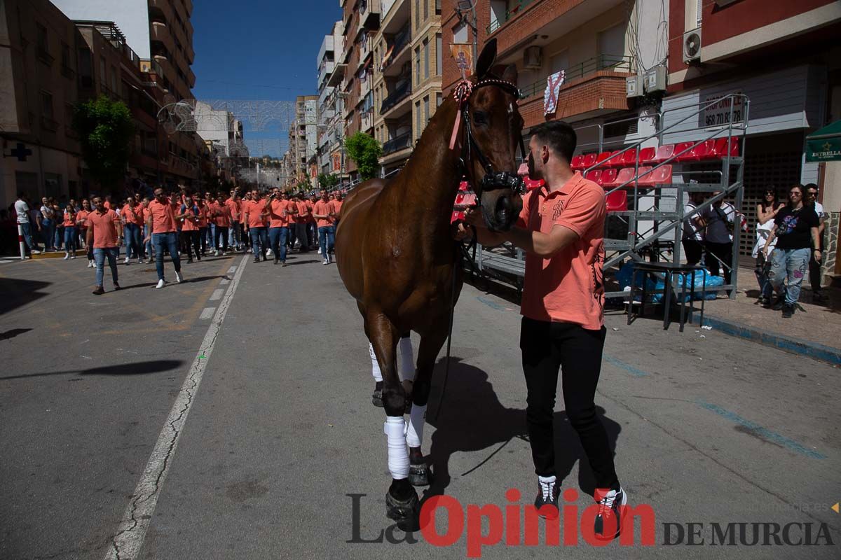 Pasacalles caballos del vino al hoyo