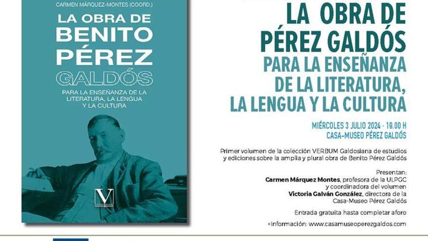 La obra de Pérez Galdós para la enseñanza de la literatura, la lengua y la cultura