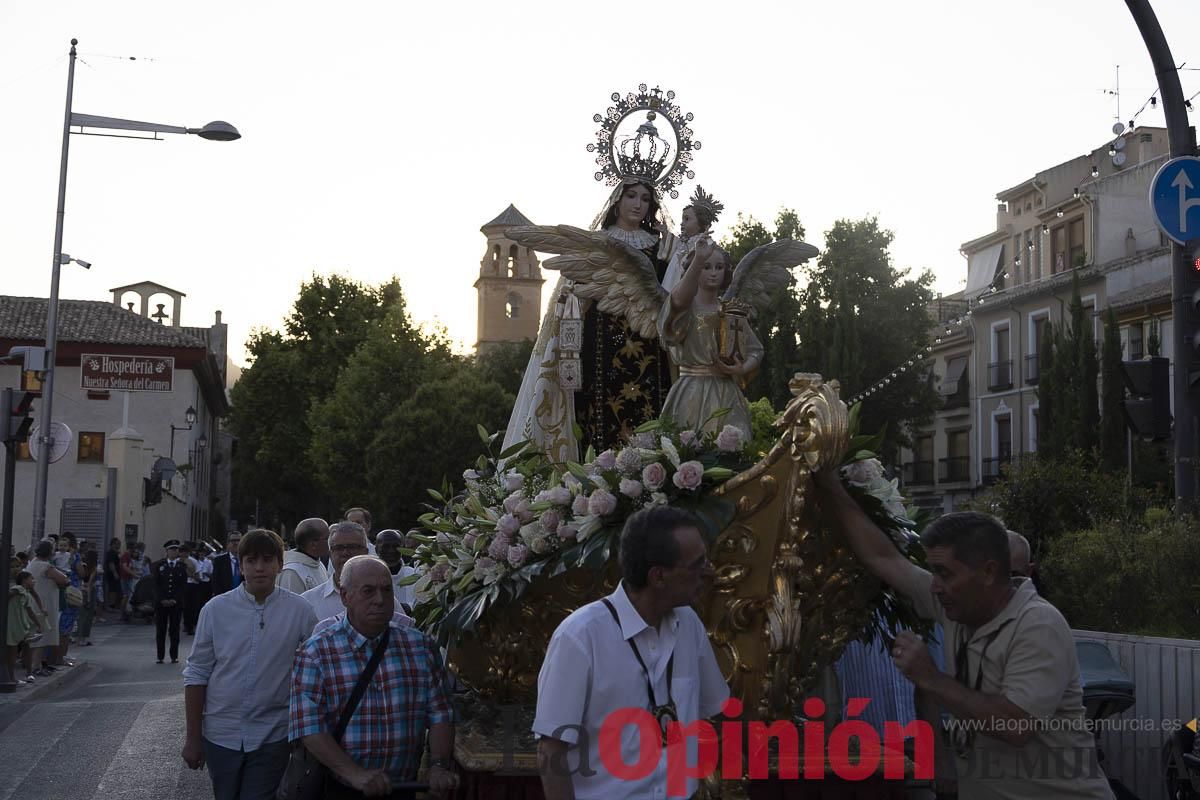 Procesión de la Virgen del Carmen en Caravaca