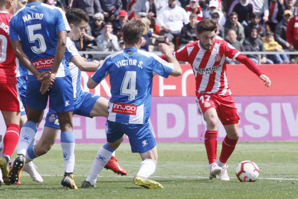 Les imatges del Girona - Espanyol (1-2)