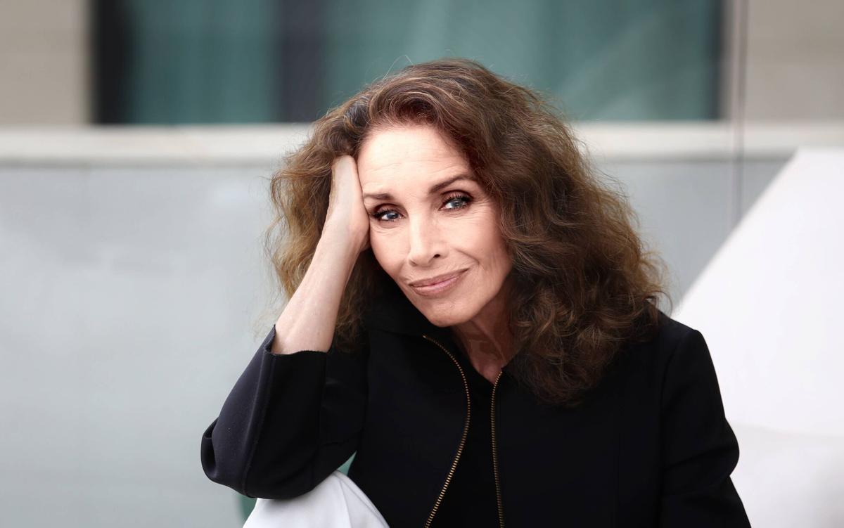 La cantante Ana Belén, retratada este lunes en Barcelona.