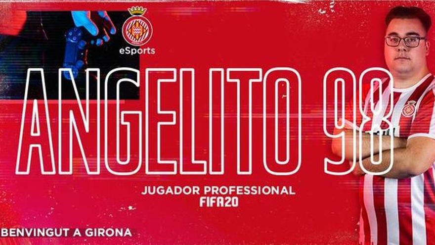 El Girona entra als eSports i amb el fitxatge d&#039;Angelito98