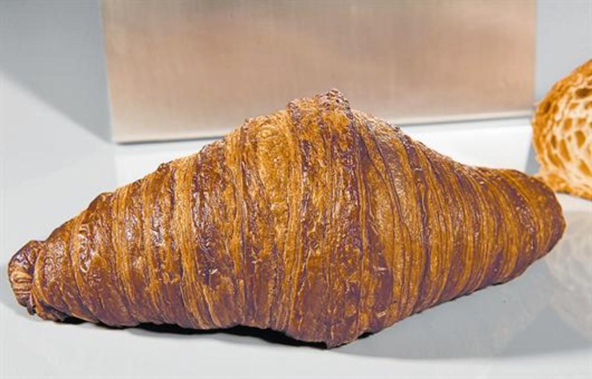 Este es el Mejor Croissant Artesano de Mantequilla de España 2017. Lo ha hecho Gil Prat, de la pastelería Prat Can Carriel de Roda de Ter.