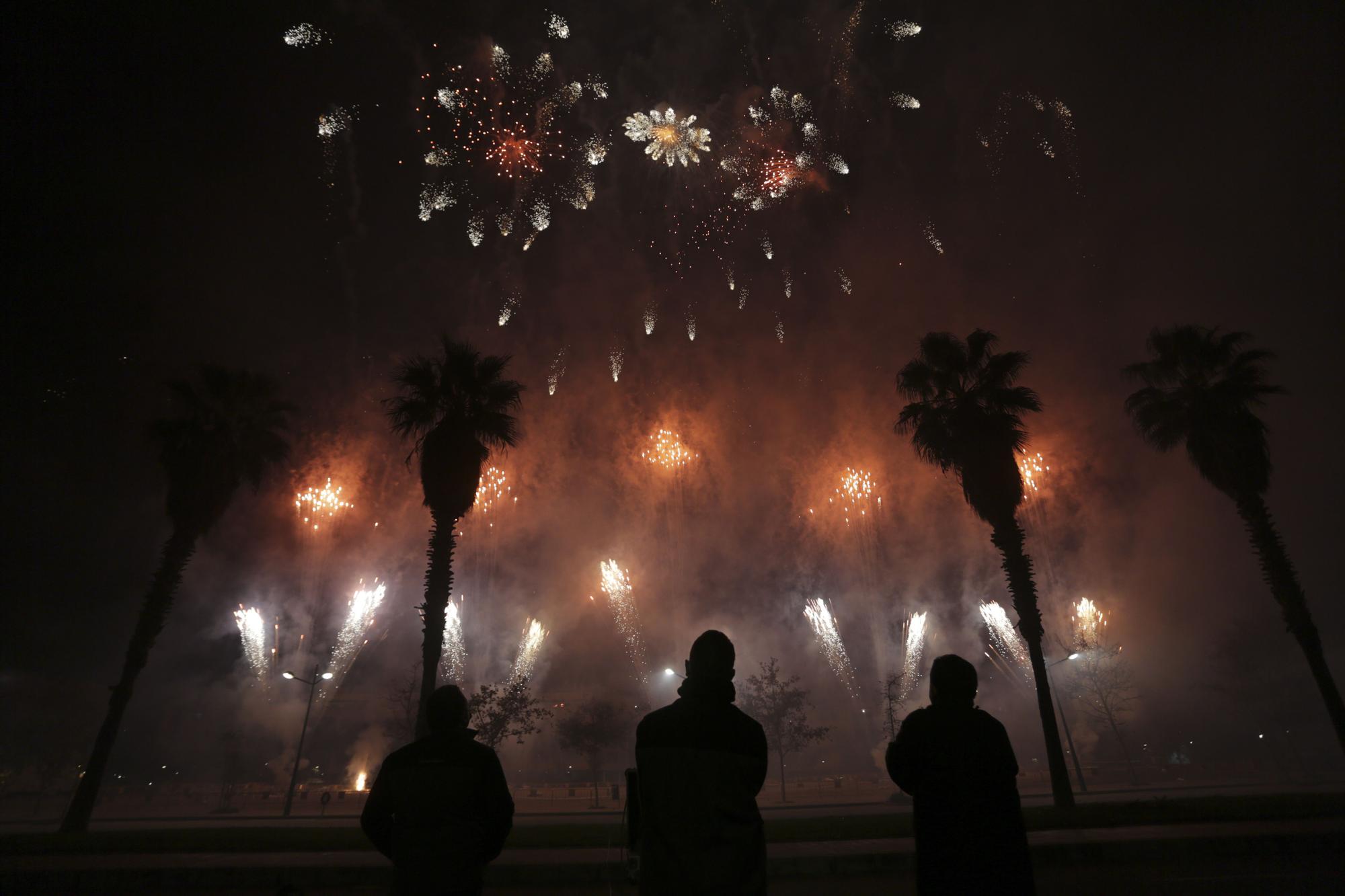 Castillo por el quinto aniversario del reconocimiento de las Fallas por la Unesco