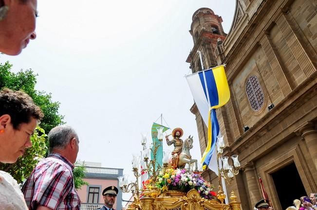 Procesion por el dia grande de Santiago de Galdar