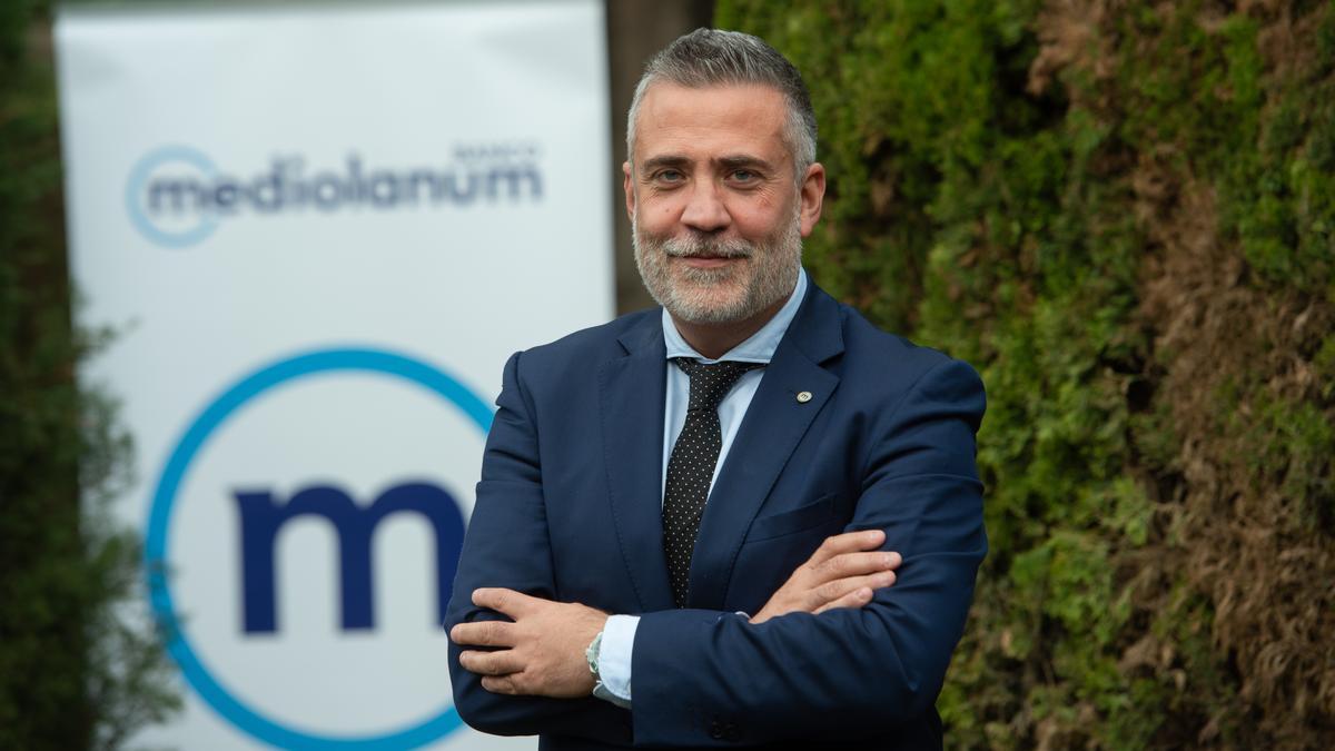 Javier Fano, responsable de Banco Mediolanum en la zona de Levante.