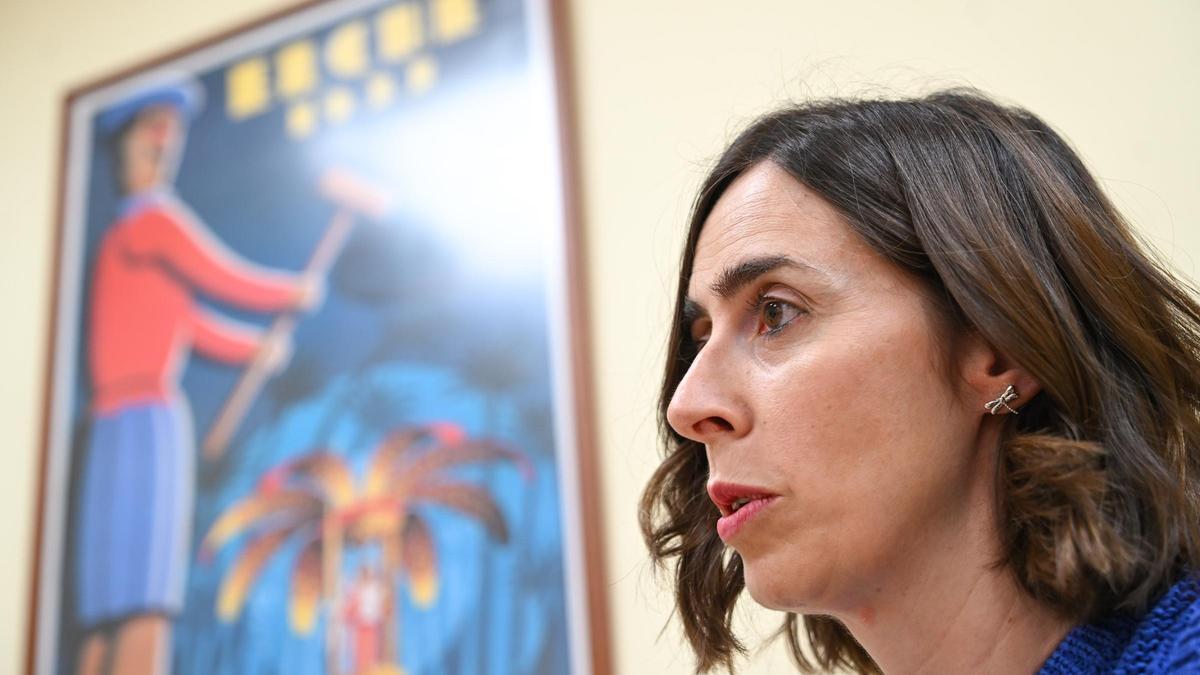 Esther Díez, portavoz de Compromís