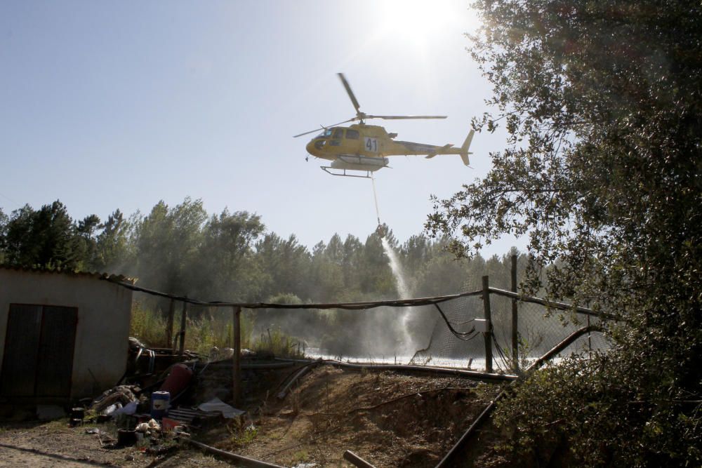 Incendi a Santa Coloma de Farners