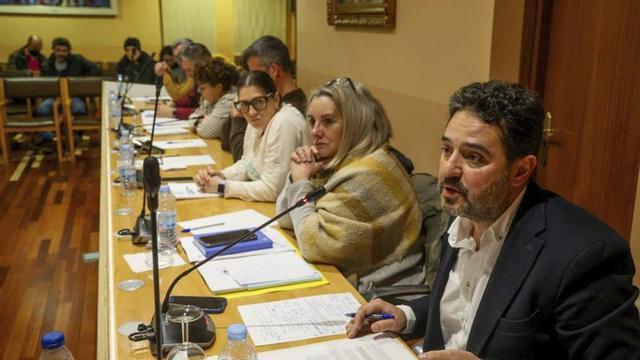 Los concejales del PP en un pleno anterior. |  Iñaki Abella