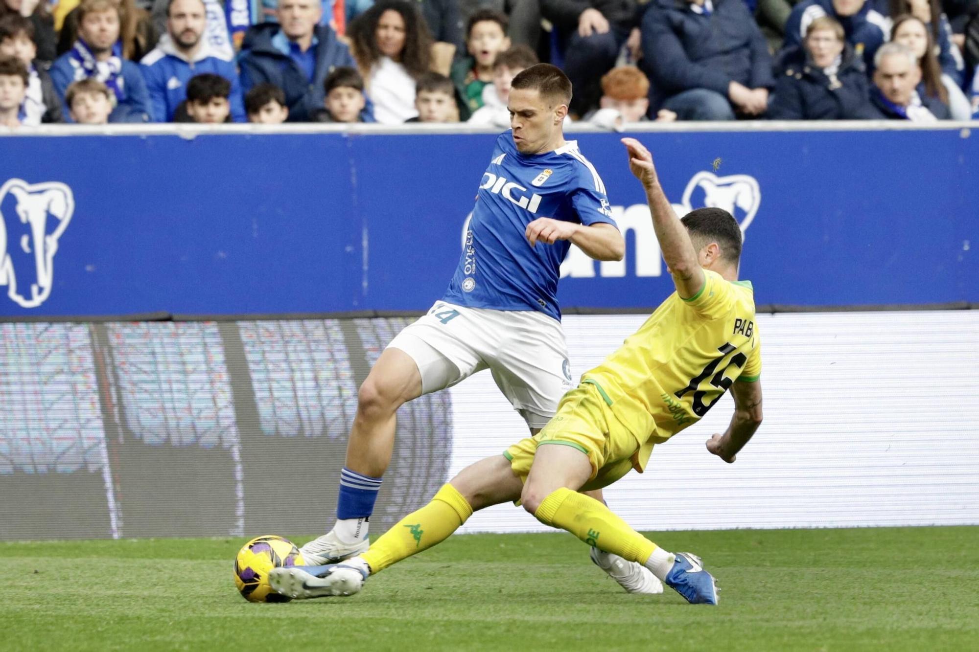 Así fue el partido entre el Real Oviedo y el Deportivo de La Coruña