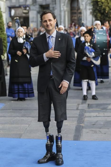 "La alfombra azul de los premios "Princesa de Asturias" 2016"