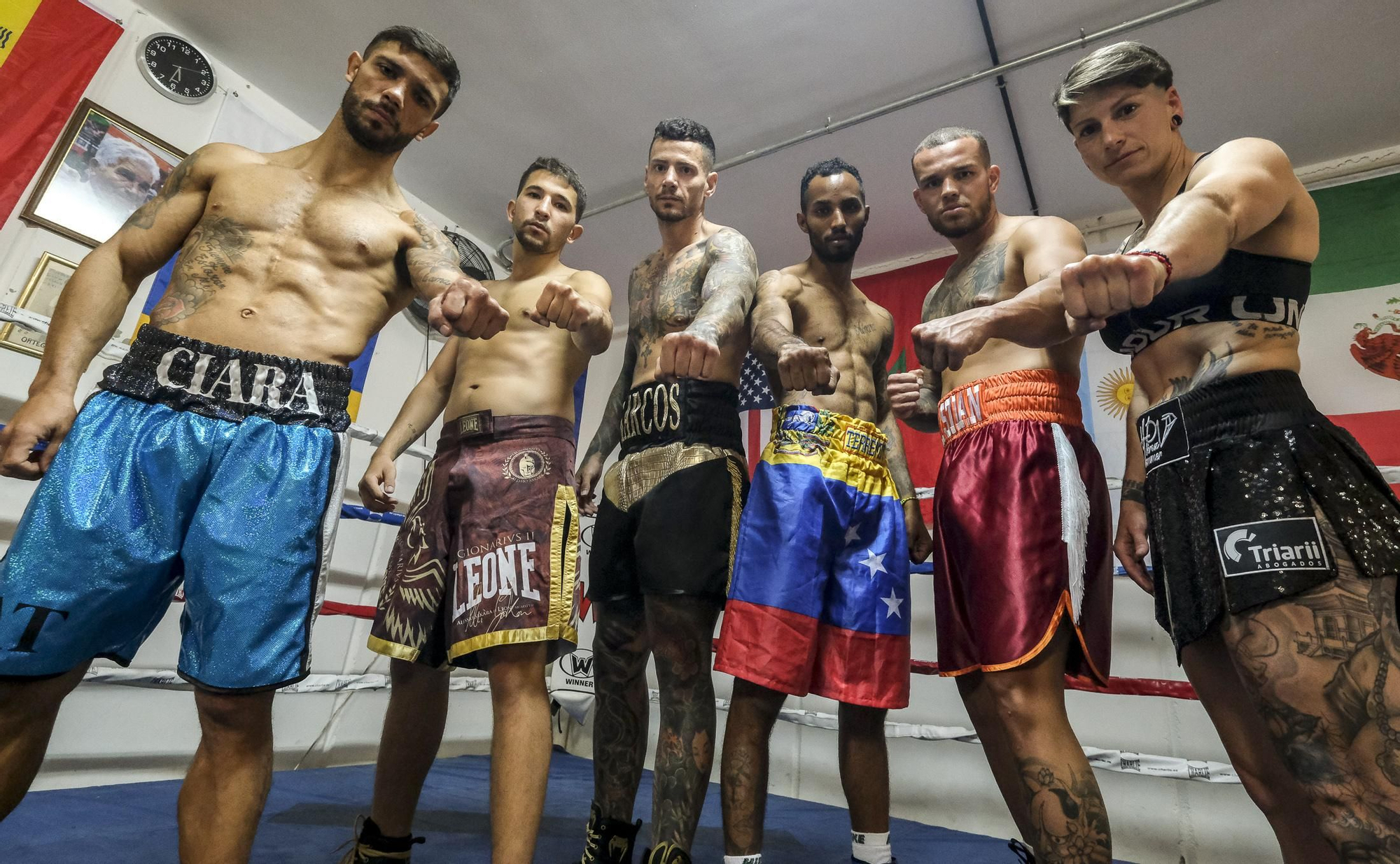 Todo preparado para la velada 'Canarias, Cuna de Campeones'