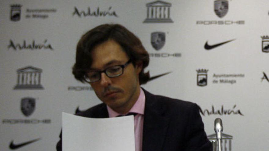 Joaquín Jofre, abogado del Málaga CF.