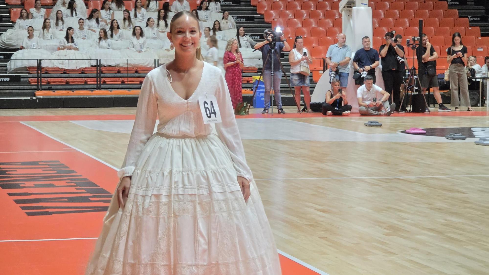 Asi ha sido el ensayo de la elección de candidatas a Falleras Mayores de València 2026