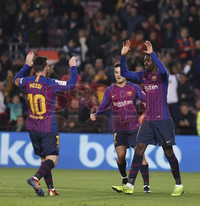 FC Barcelona, 3 - Levante UD, 0