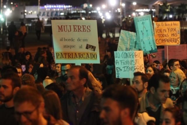 Manifestaciones por el 8M en Málaga