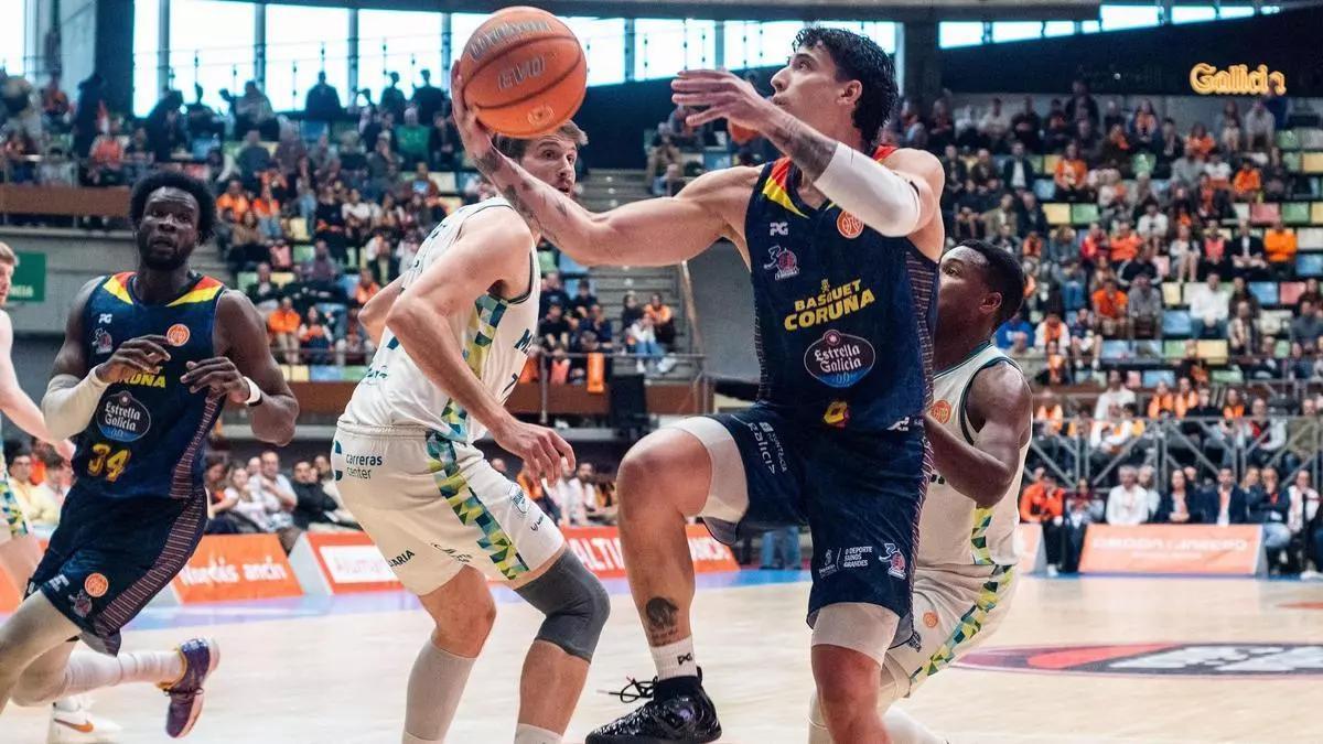 El Leyma Coruña se impuso al Guipuzkoa Basket
