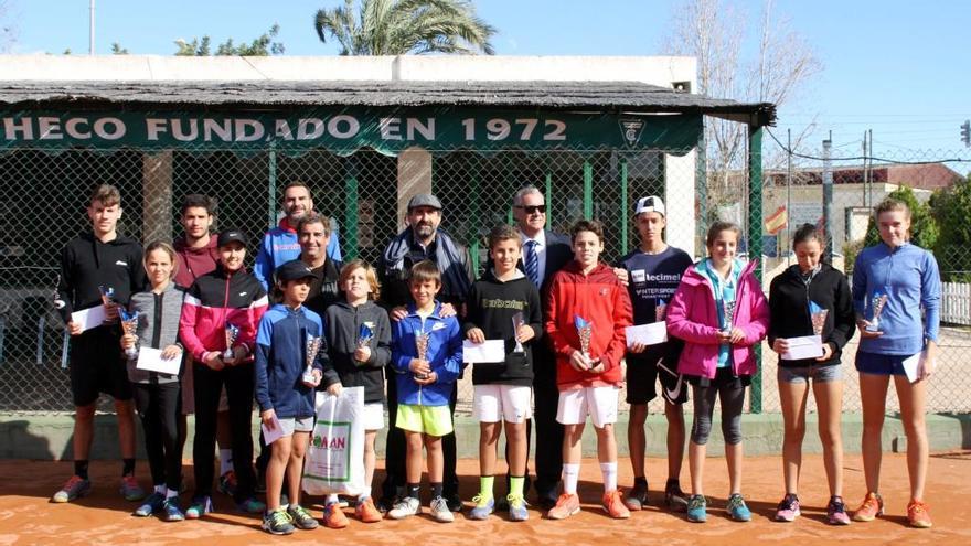 Entrega de premios del Open promesas Villa de Torre Pacheco 2017.