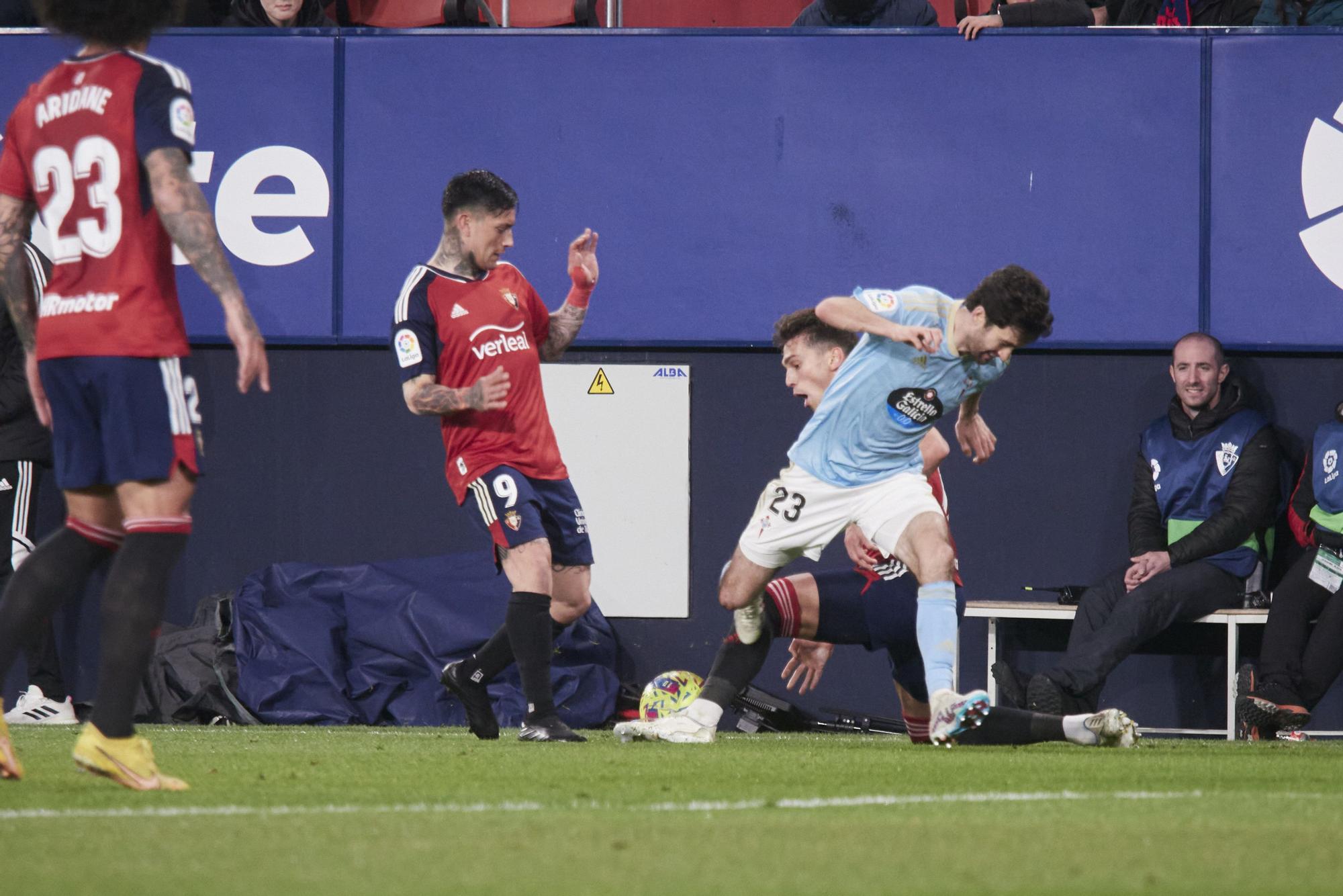 Las mejores imágenes del Osasuna - Celta