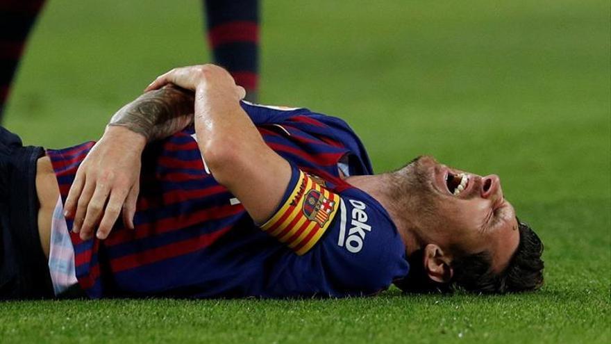 El Barça recupera el liderato y pierde a Messi