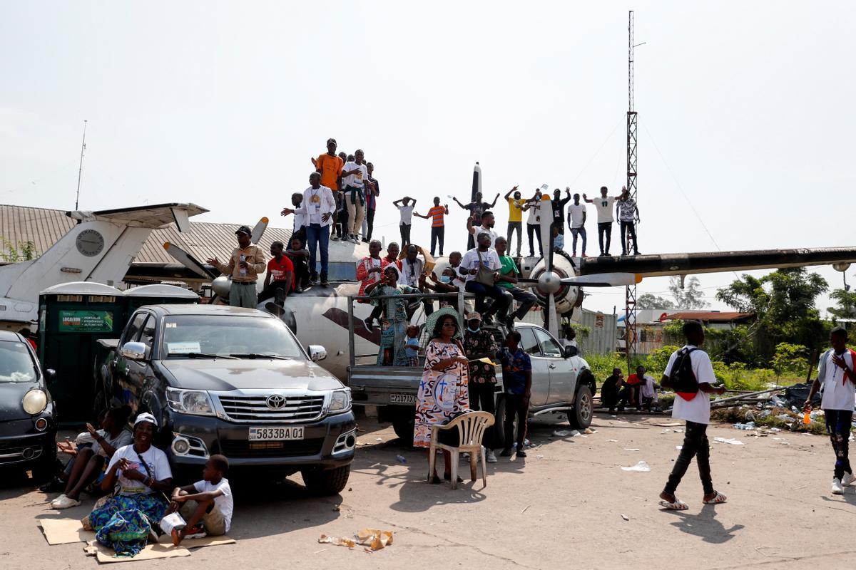 La visita del papa Francisco en el Congo