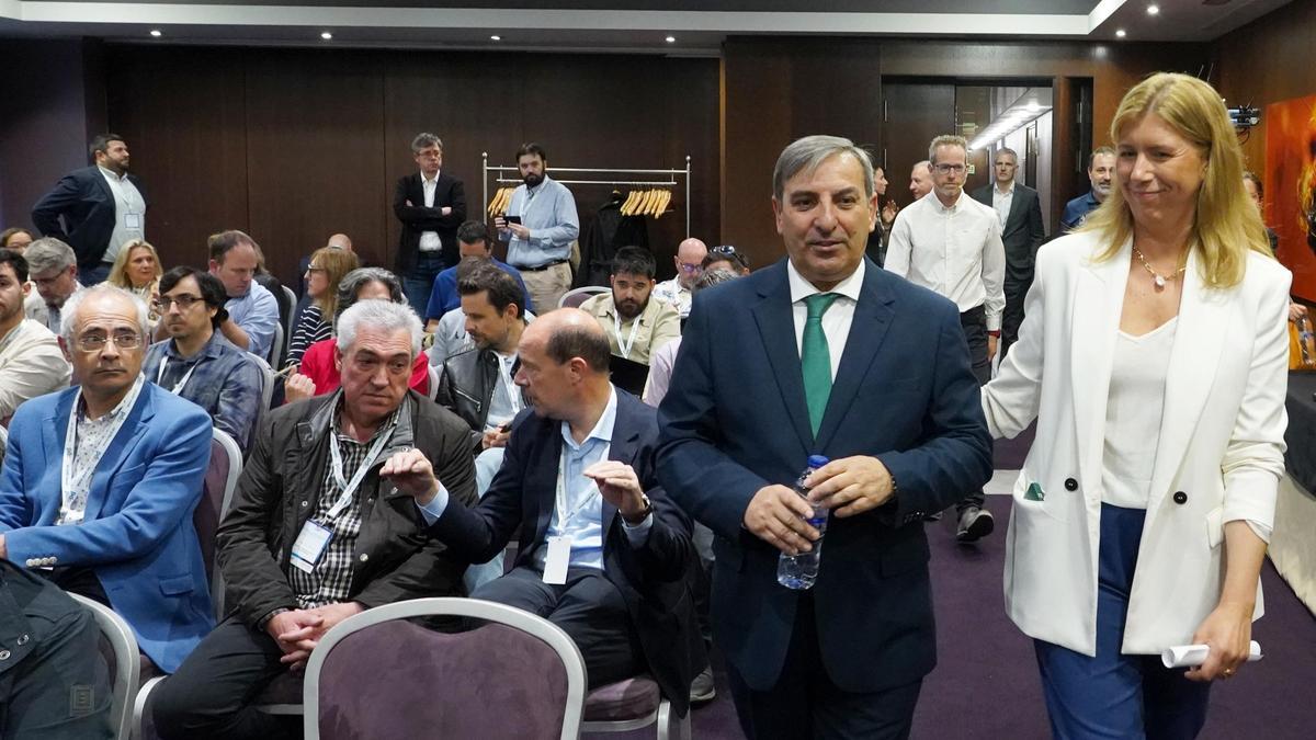 El consejero de Movilidad y Transformación Digital, José Luis Sanz Merino, inaugura la jornada ''Estrategias de ciber-resiliencia y seguridad del dato'', organizada por la Asociación para el Progreso de la Dirección.