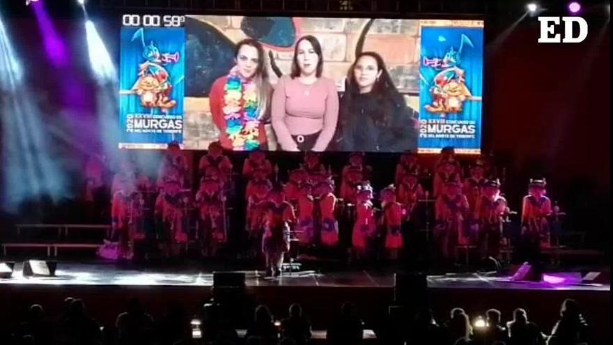 Apresuradas: presentación. Segunda fase del Concurso de Murgas del Norte 2020