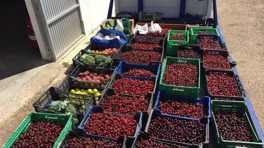 Intervenidos 1.500 kilos de fruta