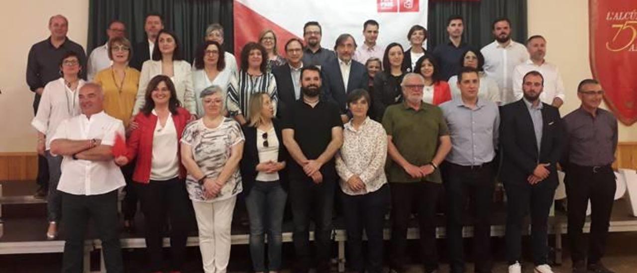 Acto de presentación de los candidatos del PSPV en la Ribera Alta, celebrado en l&#039;Alcúdia.