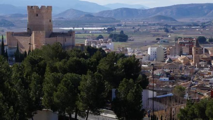 Vista de la ciudad desde el paraje de Las Cruces