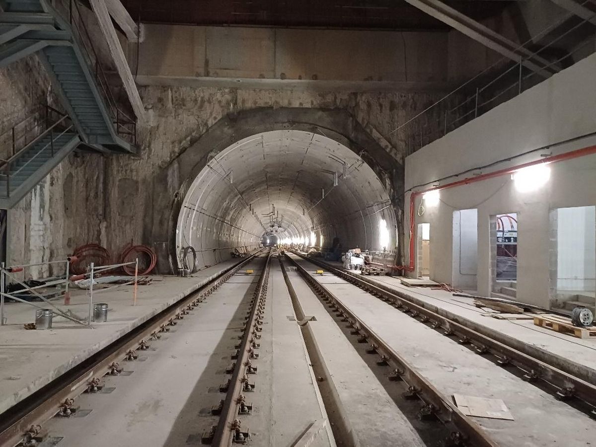 El Ministerio de Transportes ejecuta el acceso ferroviario a la T1 del aeropuerto de Barcelona-El Prat