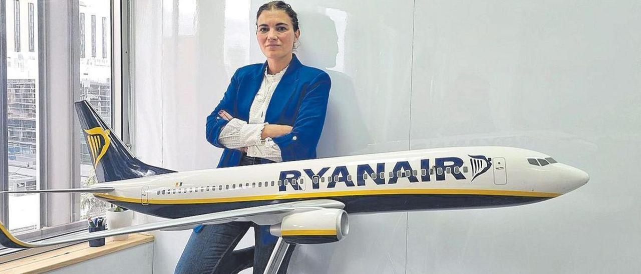 La country manager de Ryanair, Elena Cabrera, en una imagen de archivo.