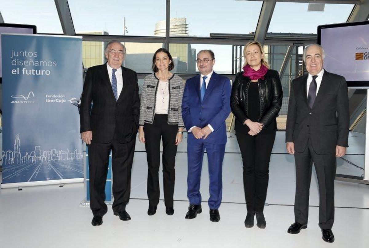 Visita de la ministra de Industria Reyes Maroto a Zaragoza