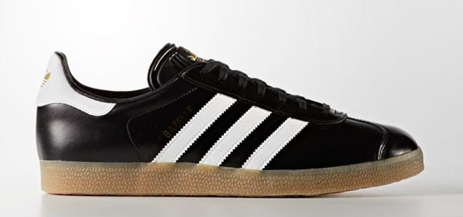 Zapatillas Gazelle piel negra, Adidas