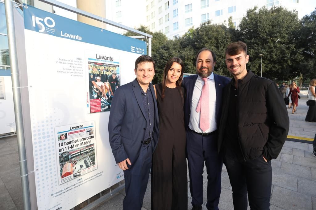 El Palacio de Congresos acoge la celebración de los 150 años de historia de Levante-EMV