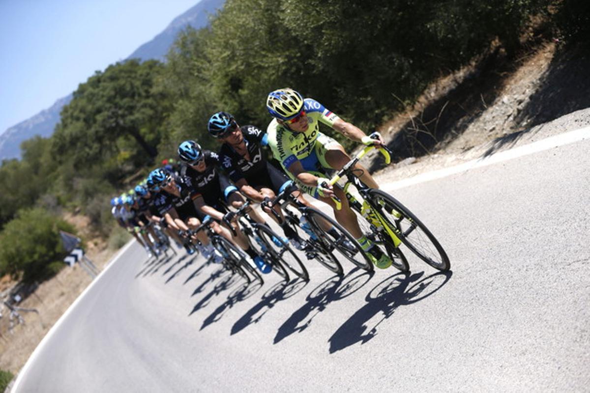 Las imágenes de la etapa de La Vuelta 2015