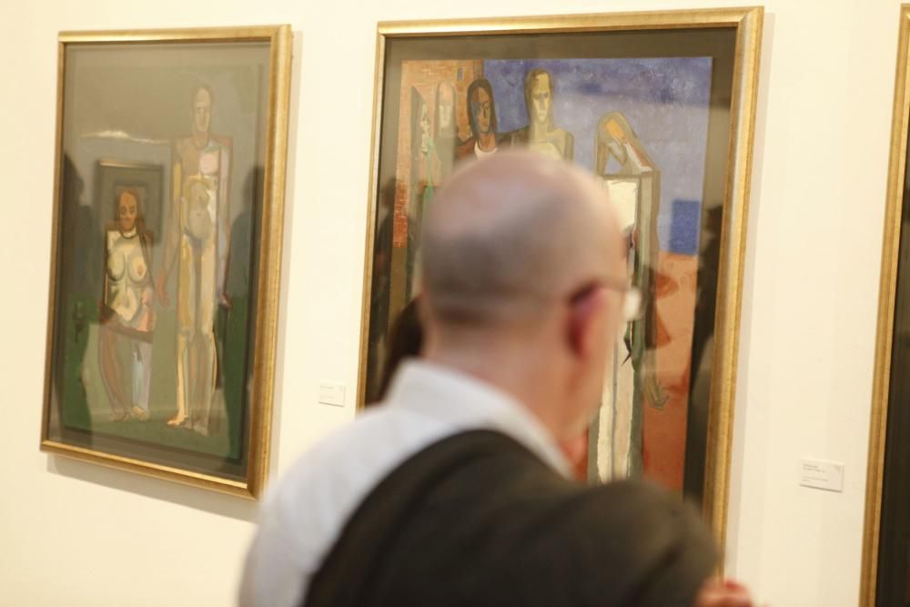 Inauguración de la exposición de Alejandro Mieres en el Museo Baroja