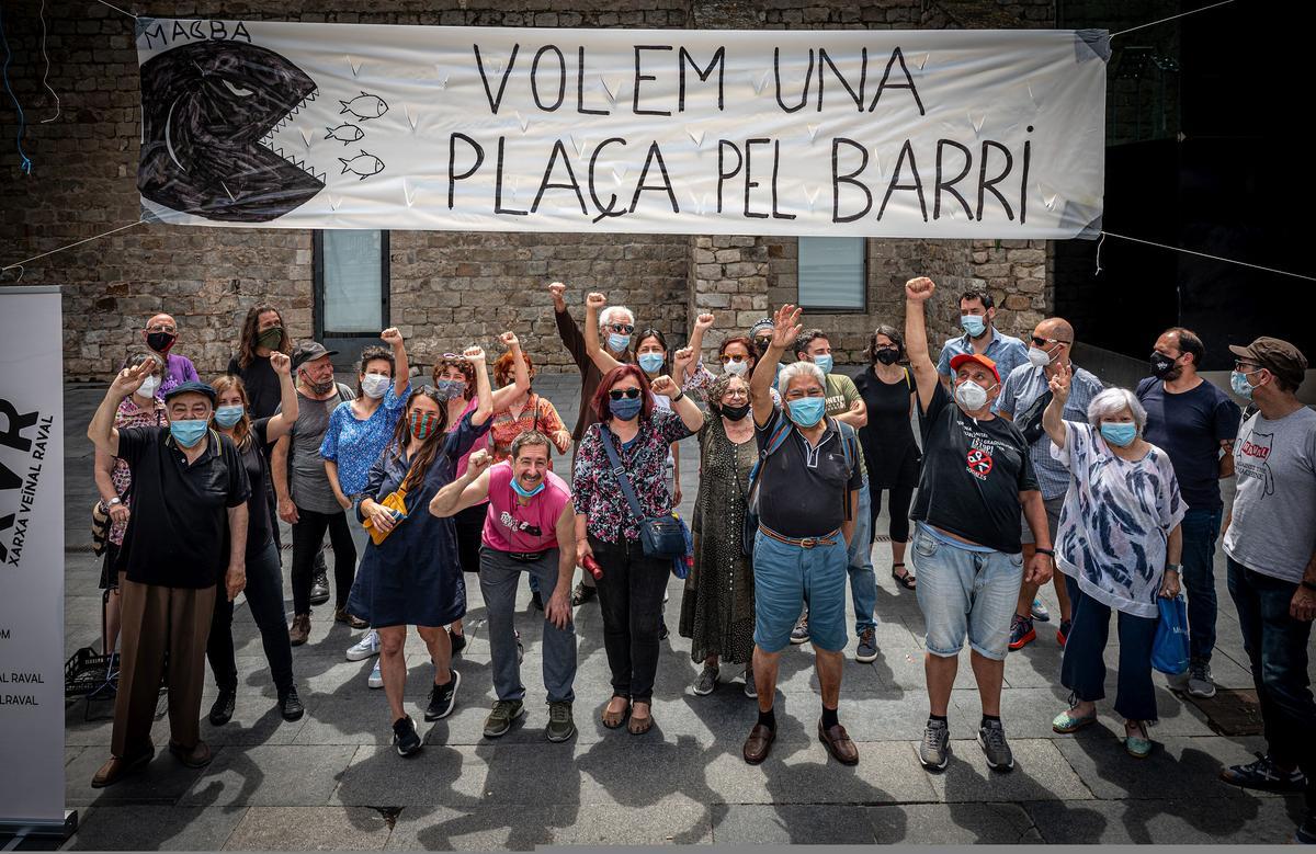 La Red Vecinal de Raval denuncia la ampliación del Macba