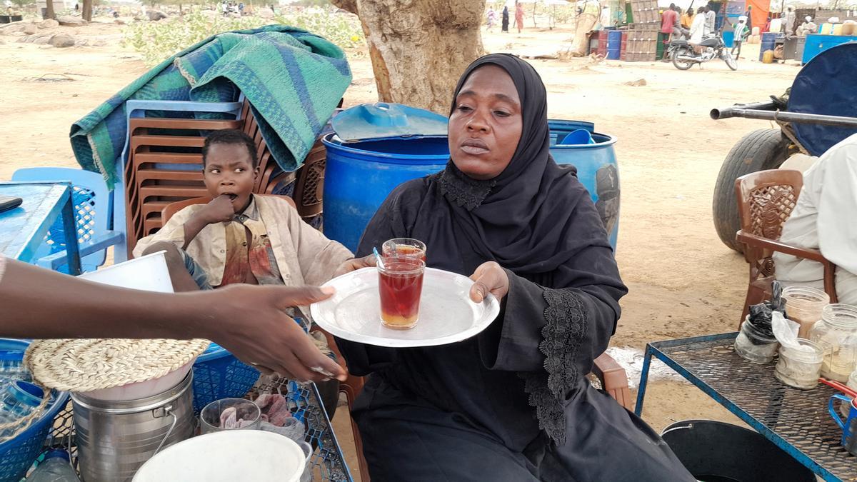 Éxodo de refugiados sudaneses hacia El Chad