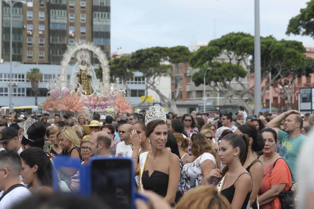 Procesión marítima de la Virgen del Carmen