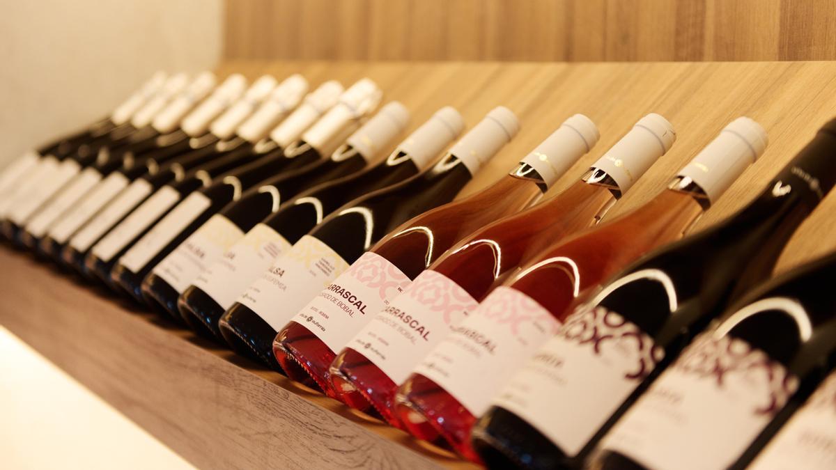 Gama de vinos de Viña de Eufemia.
