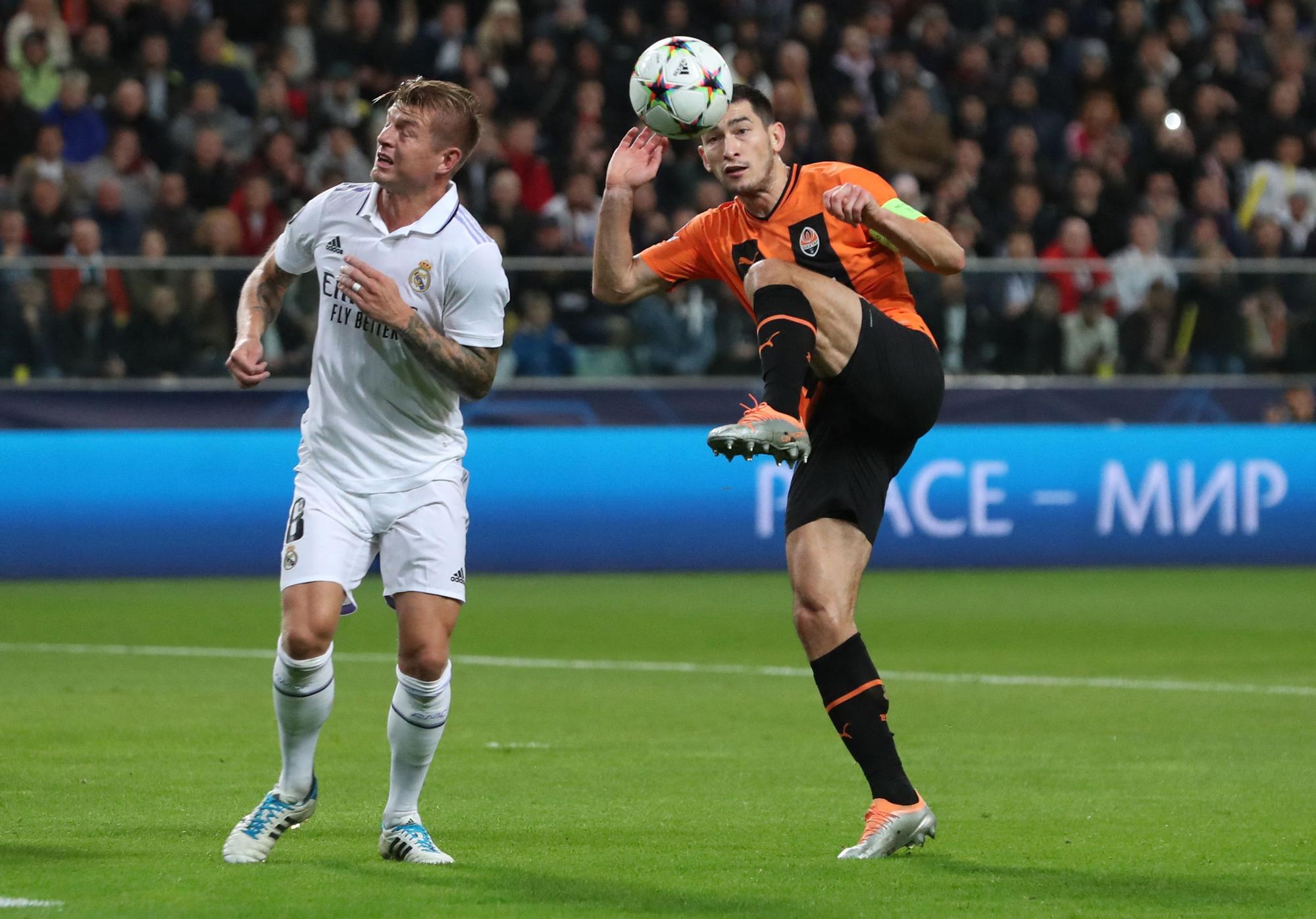 Shakhtar Donetsk - Real Madrid.