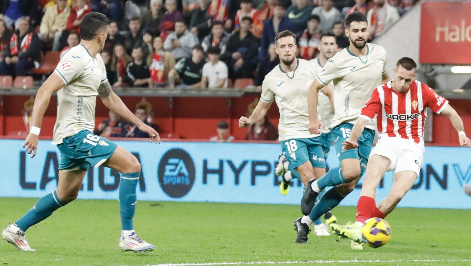 Así fue (en imágenes) el triunfo del Sporting en El Molinon ante el Córdoba