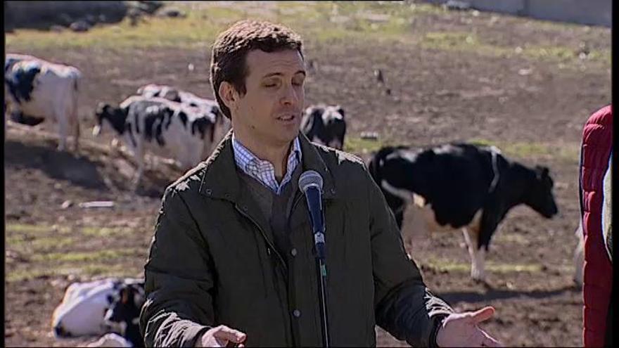 Casado: "Nadie se ha portado tan mal con Rajoy como Pedro Sánchez"